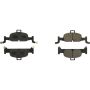CENTRIC PARTS 301.18970 Centric Premium Ceramic Brake Pads with Shims