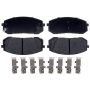 CENTRIC PARTS 301.23020 Centric Premium Ceramic Brake Pads with Shims and Hardware