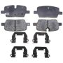 CENTRIC PARTS 301.23030 Centric Premium Ceramic Brake Pads with Shims