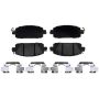 CENTRIC PARTS 301.23100 Centric Premium Ceramic Brake Pads with Shims and Hardware