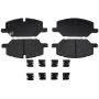 CENTRIC PARTS 301.23140 Centric Premium Ceramic Brake Pads with Shims