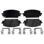 CENTRIC PARTS 301.23800 Centric Premium Ceramic Brake Pads with Shims