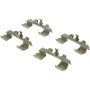 CENTRIC PARTS 306.03330 Centric Fleet Performance Brake Pads with Hardware