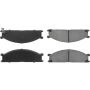 CENTRIC PARTS 306.03330 Centric Fleet Performance Brake Pads with Hardware