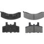 CENTRIC PARTS 306.03690 Centric Fleet Performance Brake Pads with Hardware