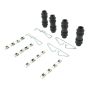 CENTRIC PARTS 306.04770 Centric Fleet Performance Brake Pads with Hardware