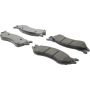 CENTRIC PARTS 306.07020 Centric Fleet Performance Brake Pads with Hardware
