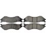 CENTRIC PARTS 306.07022 Centric Fleet Performance Brake Pads with Hardware