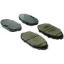 CENTRIC PARTS 306.07480 Centric Fleet Performance Brake Pads with Hardware