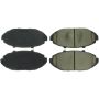 CENTRIC PARTS 306.07480 Centric Fleet Performance Brake Pads with Hardware