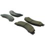 CENTRIC PARTS 306.07560 Centric Fleet Performance Brake Pads with Hardware