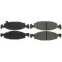 CENTRIC PARTS 306.07900 Centric Fleet Performance Brake Pads with Hardware