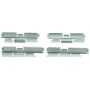 CENTRIC PARTS 306.08020 Centric Fleet Performance Brake Pads with Hardware