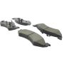 CENTRIC PARTS 306.08200 Centric Fleet Performance Brake Pads with Hardware
