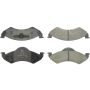 CENTRIC PARTS 306.08200 Centric Fleet Performance Brake Pads with Hardware