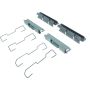 CENTRIC PARTS 306.08210 Centric Fleet Performance Brake Pads with Hardware