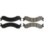CENTRIC PARTS 306.08210 Centric Fleet Performance Brake Pads with Hardware