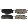 CENTRIC PARTS 306.08640 Centric Fleet Performance Brake Pads with Hardware