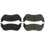 CENTRIC PARTS 306.08810 Centric Fleet Performance Brake Pads with Hardware