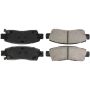 CENTRIC PARTS 306.08830 Centric Fleet Performance Brake Pads with Hardware