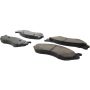 CENTRIC PARTS 306.08970 Centric Fleet Performance Brake Pads with Hardware