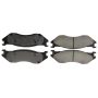CENTRIC PARTS 306.08970 Centric Fleet Performance Brake Pads with Hardware