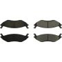 CENTRIC PARTS 306.08980 Centric Fleet Performance Brake Pads with Hardware
