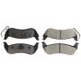 CENTRIC PARTS 306.09320 Centric Fleet Performance Brake Pads with Hardware