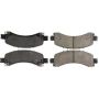 CENTRIC PARTS 306.09741 Centric Fleet Performance Brake Pads with Hardware