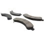 CENTRIC PARTS 306.09890 Centric Fleet Performance Brake Pads with Hardware