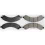CENTRIC PARTS 306.09890 Centric Fleet Performance Brake Pads with Hardware