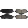 CENTRIC PARTS 306.10110 Centric Fleet Performance Brake Pads with Hardware