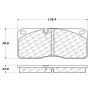 CENTRIC PARTS 306.10270 Centric Fleet Performance Brake Pads with Hardware