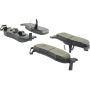 CENTRIC PARTS 306.10410 Centric Fleet Performance Brake Pads with Hardware