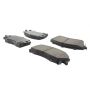 CENTRIC PARTS 306.10560 Centric Fleet Performance Brake Pads with Hardware