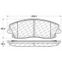 CENTRIC PARTS 306.10560 Centric Fleet Performance Brake Pads with Hardware
