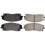 CENTRIC PARTS 306.10560 Centric Fleet Performance Brake Pads with Hardware