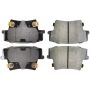 CENTRIC PARTS 306.10570 Centric Fleet Performance Brake Pads with Hardware