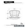 CENTRIC PARTS 306.10571 Centric Fleet Performance Brake Pads with Hardware
