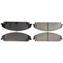 CENTRIC PARTS 306.10580 Centric Fleet Performance Brake Pads with Hardware