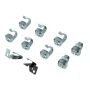 CENTRIC PARTS 306.10680 Centric Fleet Performance Brake Pads with Hardware