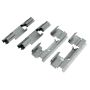CENTRIC PARTS 306.10800 Centric Fleet Performance Brake Pads with Hardware
