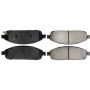 CENTRIC PARTS 306.10800 Centric Fleet Performance Brake Pads with Hardware