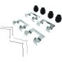 CENTRIC PARTS 306.12860 Centric Fleet Performance Brake Pads with Hardware