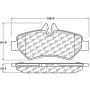 CENTRIC PARTS 306.13170 Centric Fleet Performance Brake Pads with Hardware