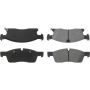 CENTRIC PARTS 306.14550 Centric Fleet Performance Brake Pads with Hardware
