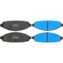CENTRIC PARTS 307.09310 Centric Tactical Police Duty Brake Pads with Hardware