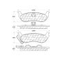 CENTRIC PARTS 307.09320 Centric Tactical Police Duty Brake Pads with Hardware