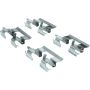 CENTRIC PARTS 307.09990 Centric Tactical Police Duty Brake Pads with Hardware