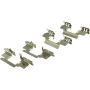 CENTRIC PARTS 307.11940 Centric Tactical Police Duty Brake Pads with Hardware